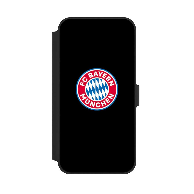 iPhone 14 Plus NIVOflip FCB Logo auf Schwarz