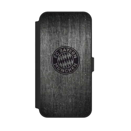 Apple iPhone 14 Plus NIVOflip Metalllook FCB Logo einfarbig