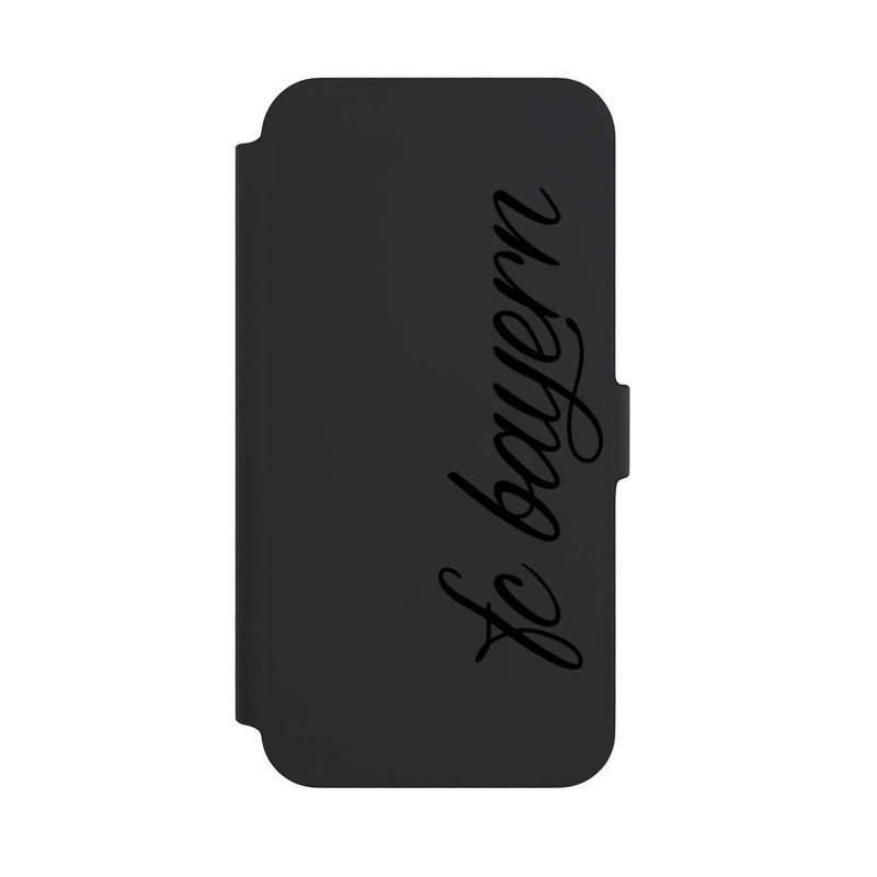 iPhone 14 Plus NIVOflip Black FCB Girlmotiv - transparent