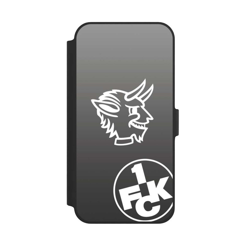 iPhone 14 Plus NIVOflip Teufelskopf FCK auf Schwarz