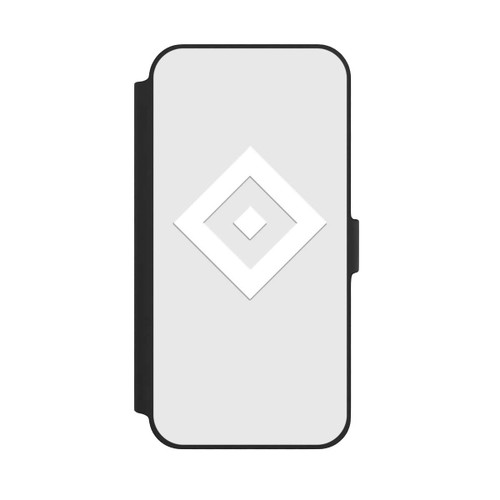 Apple iPhone 14 Plus NIVOflip Rauten Logo auf HSV Grau