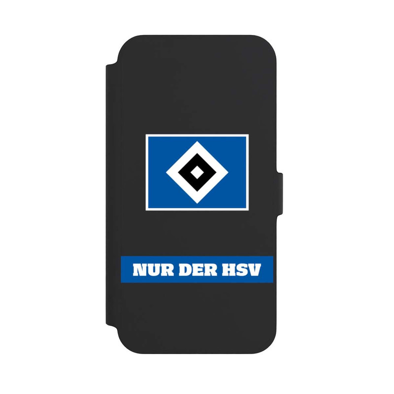 iPhone 14 Plus NIVOflip Nur der HSV Blau - ohne Hintergrund
