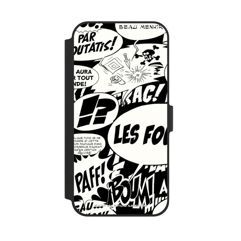 iPhone 14 Plus NIVOflip Bulles BD Astérix Noir