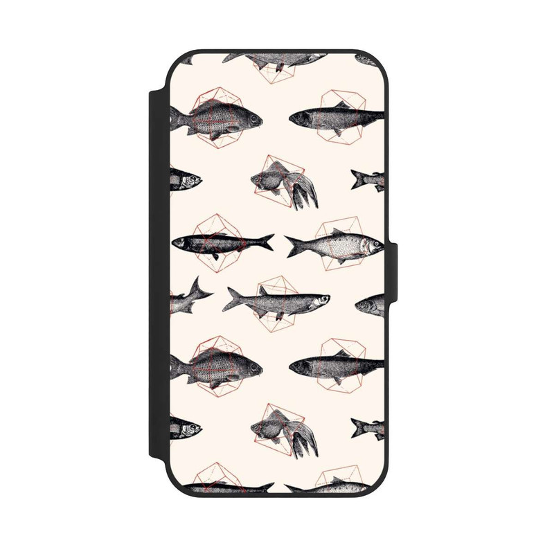 iPhone 14 Plus NIVOflip Fishes in Geometrics