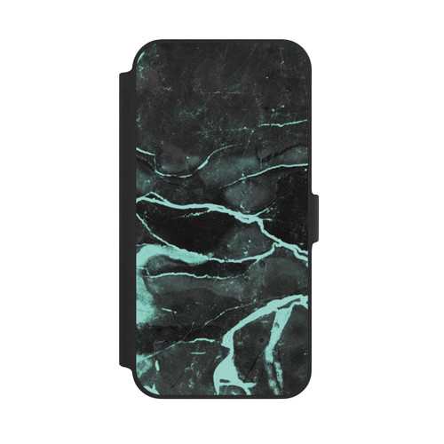 Apple iPhone 14 Plus NIVOflip Grauer und blauer Marmor