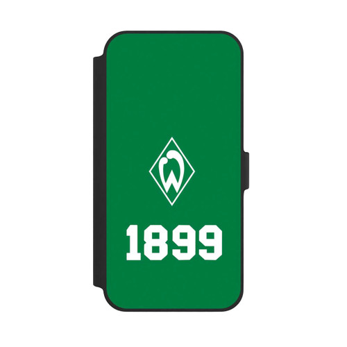 Apple iPhone 14 Plus NIVOflip 1899 Grün-Weiß Lebenslang Grün - Werder Bremen