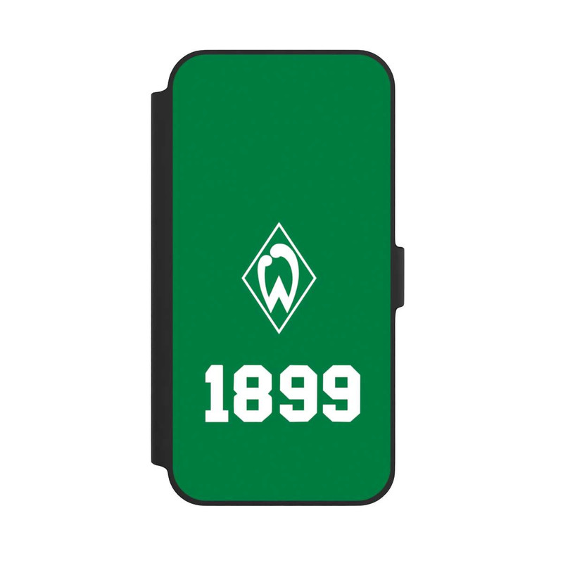iPhone 14 Plus NIVOflip 1899 Grün-Weiß Lebenslang Grün - Werder Bremen