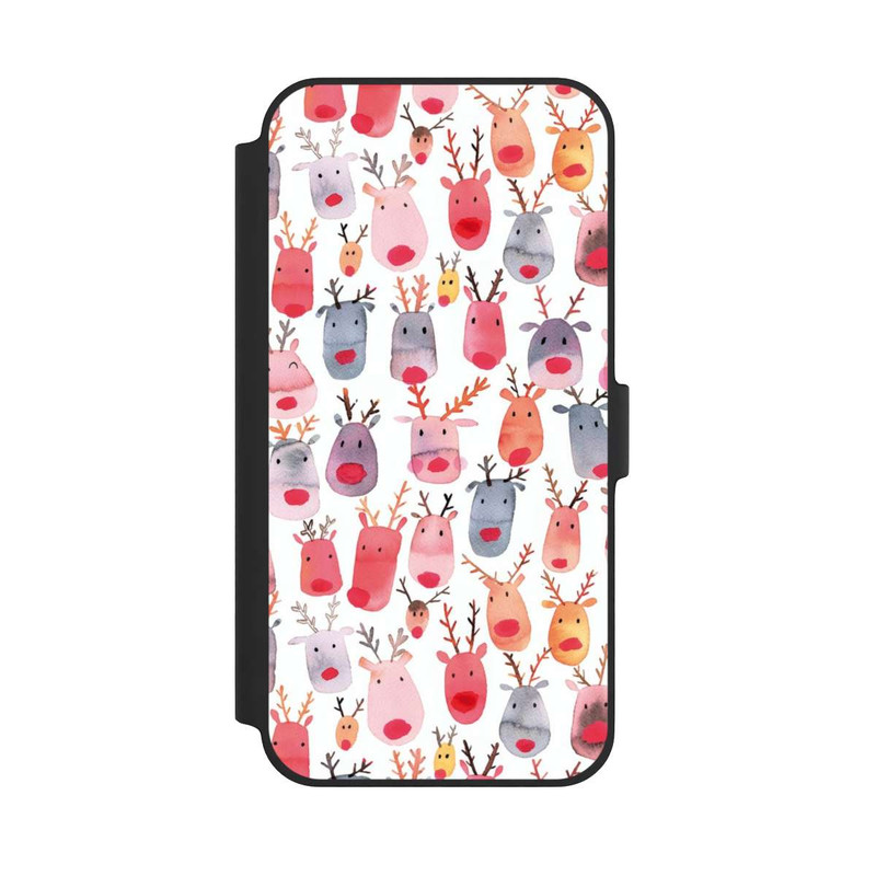 iPhone 14 Plus NIVOflip  Niedliches Rentieraquarell