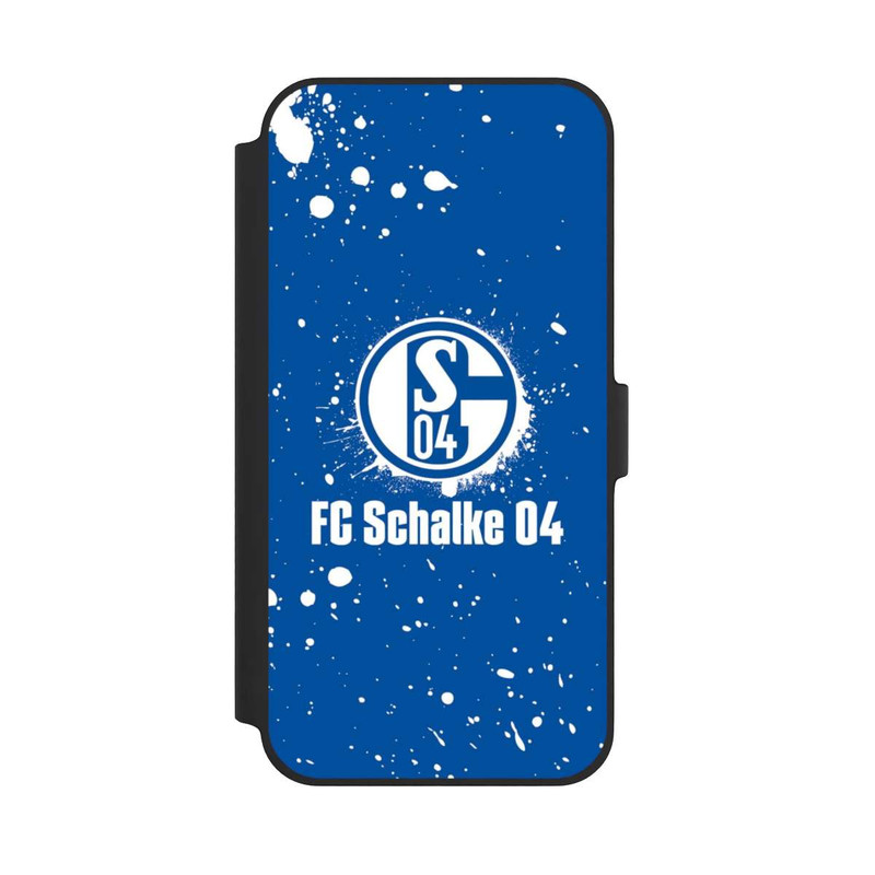 iPhone 14 Plus NIVOflip Schalke 04 - Spraylogo