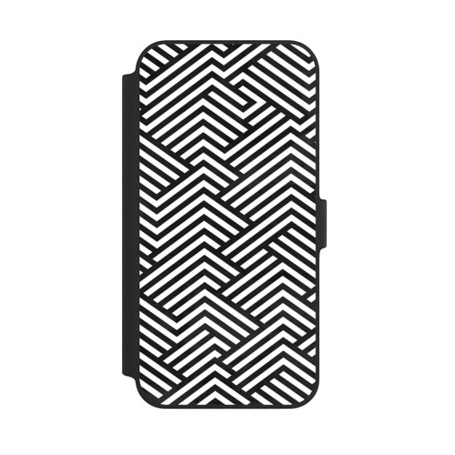 Apple iPhone 14 Plus NIVOflip ZigZag noir et blanc