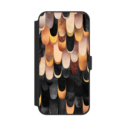 Apple iPhone 14 Plus NIVOflip Gefiedertes Kupfer und Schwarz