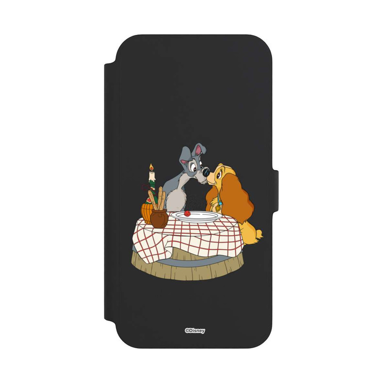 iPhone 14 Plus NIVOflip Susi und Strolch Kiss transparent