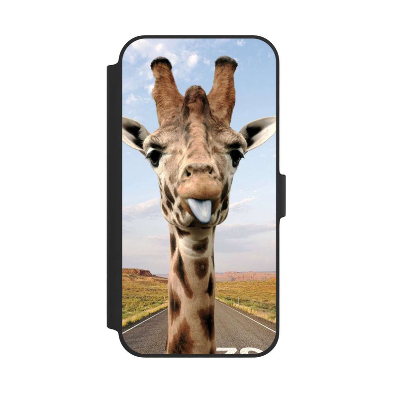 iPhone 14 Plus NIVOflip Giraffe On Road