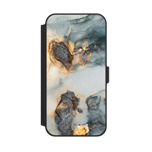 Apple iPhone 14 Plus NIVOflip Flutwellen Golddruck