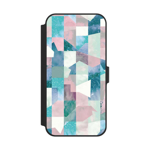 Apple iPhone 14 Plus NIVOflip Collage Textur Pastell
