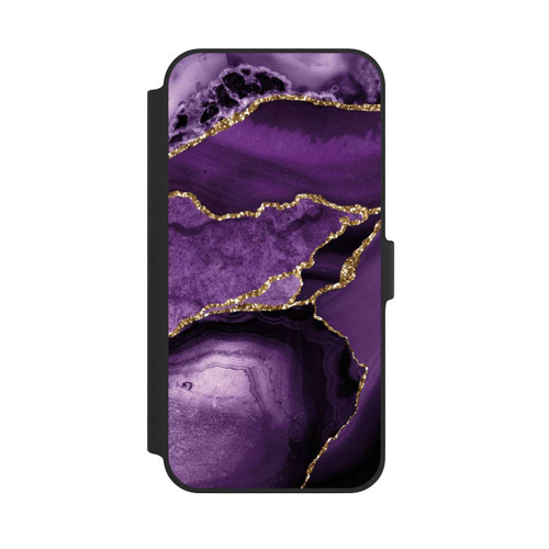 Apple iPhone 14 Plus NIVOflip Marbre Violet Paysage