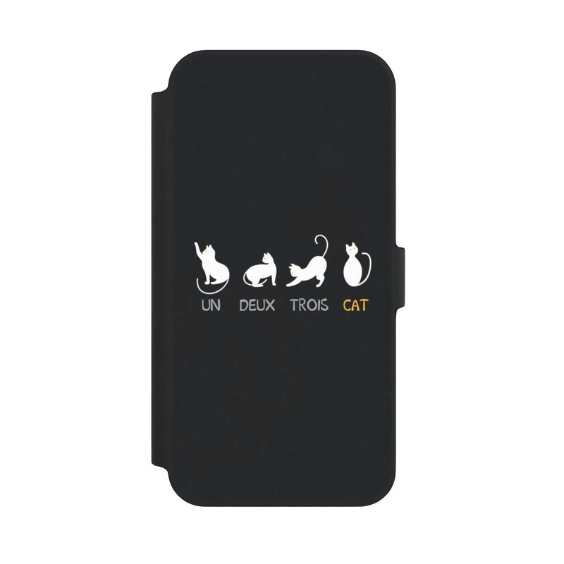 iPhone 14 Plus NIVOflip Un Deux Trois Cat