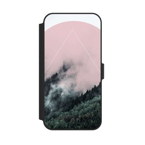 Apple iPhone 14 Plus NIVOflip Neblige Wälder 2