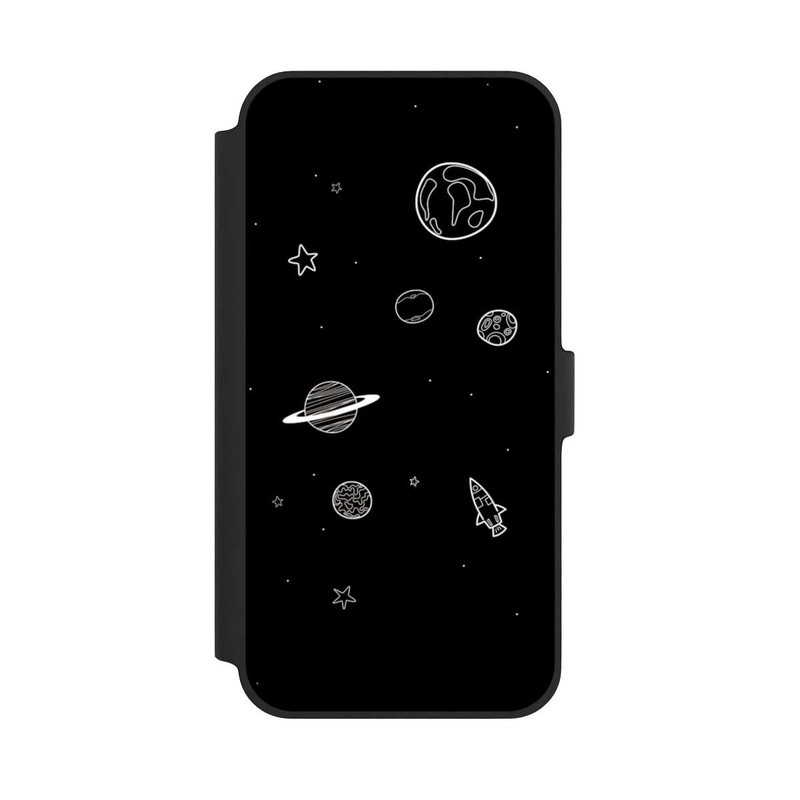 iPhone 14 Plus NIVOflip Planetengekritzel