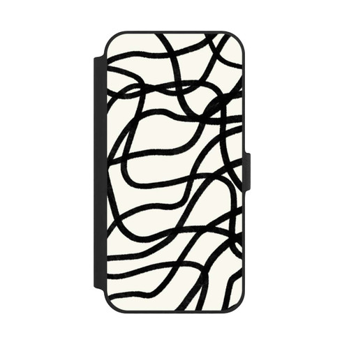 Apple iPhone 14 Plus NIVOflip Schwarze Linien