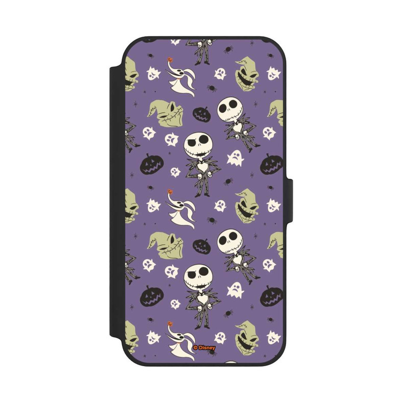 iPhone 14 Plus NIVOflip Jack Purple Pattern Tim Burtons Nightmare before Christmas