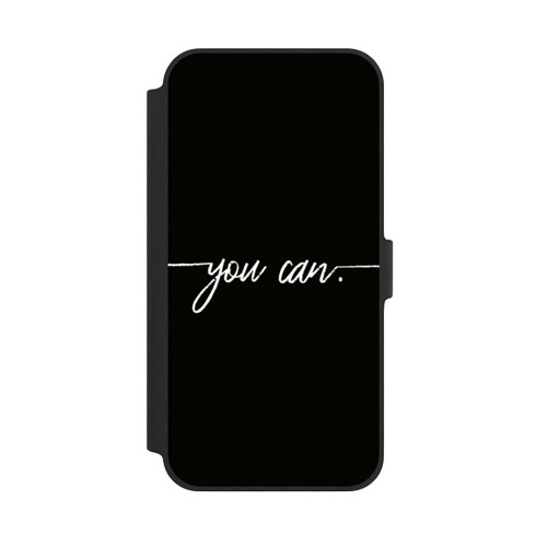 Apple iPhone 14 Plus NIVOflip You Can Schwarz