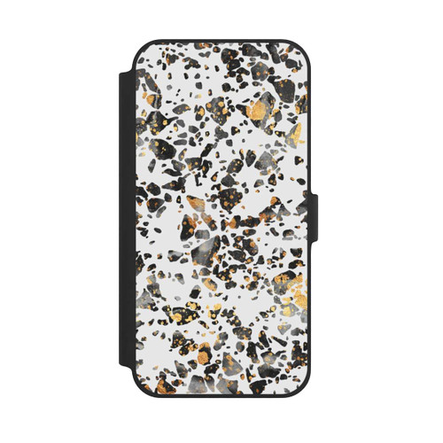 Apple iPhone 14 Plus NIVOflip Gold Speckled Terrazzo