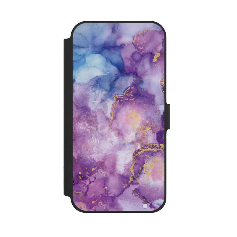 iPhone 14 Plus NIVOflip Encre tourbillonnante violette