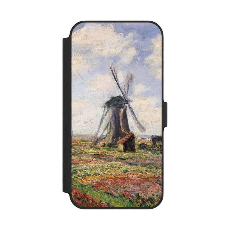 iPhone 14 Plus NIVOflip Tulip Fields with the Rijnsburg Windmil by Claude Monet