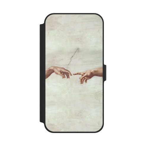 Apple iPhone 14 Plus NIVOflip Die Hände von Gott und Adam von Michelangelo Buonarroti