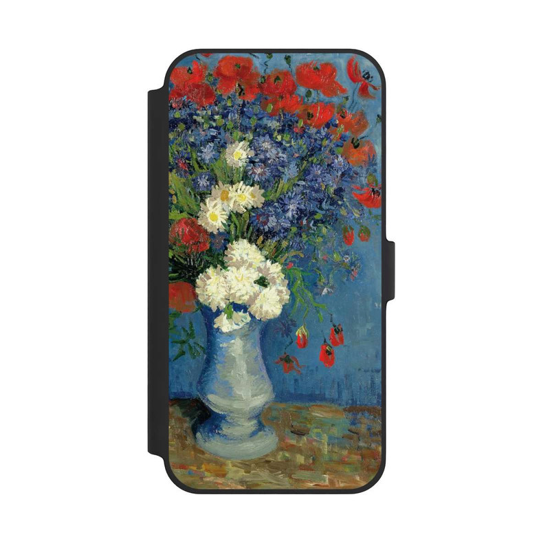 iPhone 14 Plus NIVOflip Still Life Vase with Cornflowers and Poppies by Vincent Van Gogh