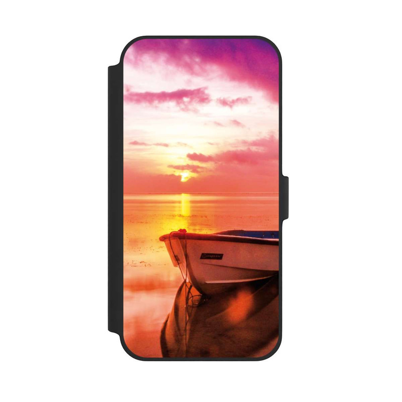 iPhone 14 Plus NIVOflip Beach Dawn Boat