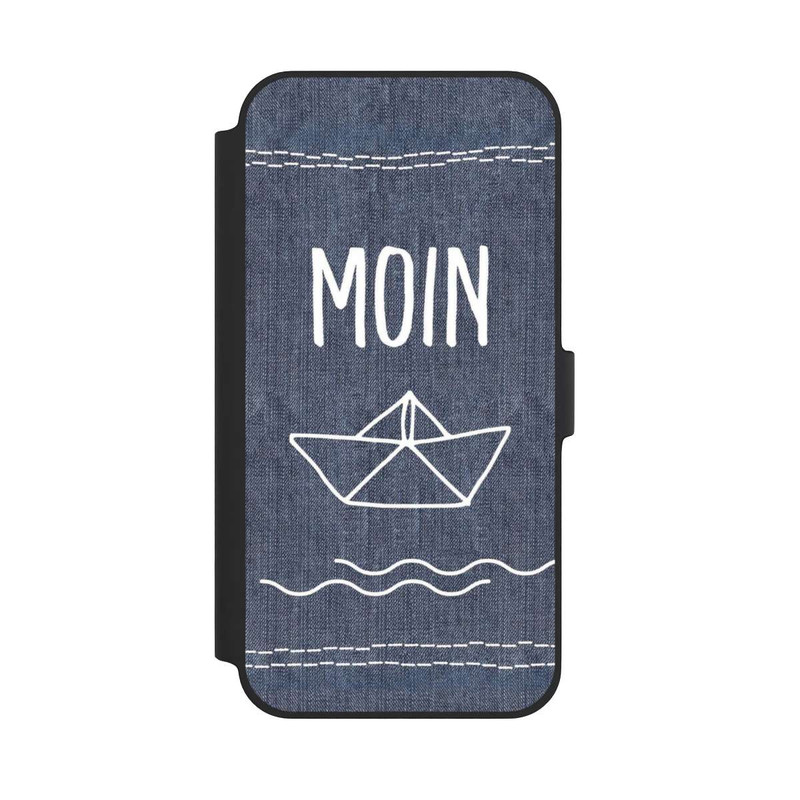 iPhone 14 Plus NIVOflip Moin Schiff Denim
