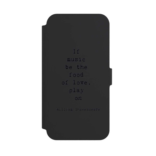 Apple iPhone 14 Plus NIVOflip Shakespeare Music Food Transparent
