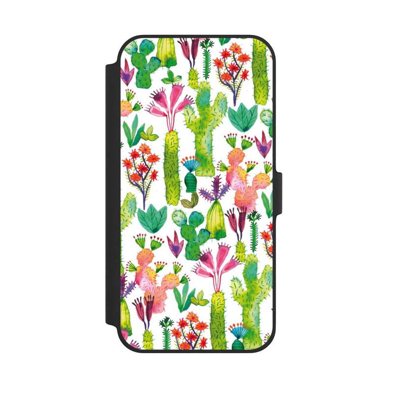 iPhone 14 Plus NIVOflip Saftiger Kakteengarten