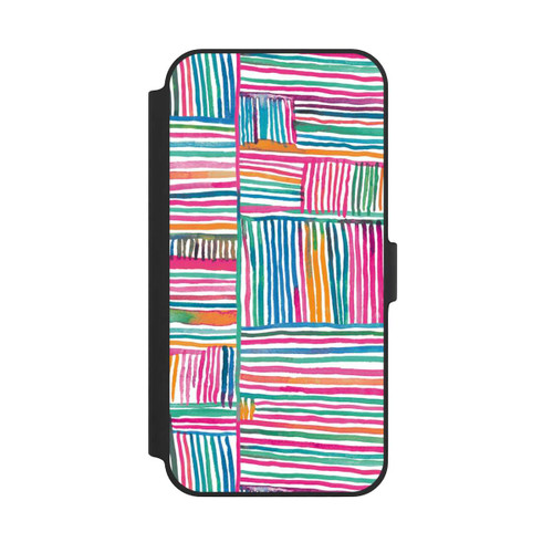 Apple iPhone 14 Plus NIVOflip Aquarelllinien Entspannung