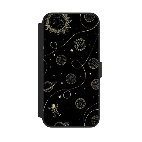 Apple iPhone 14 Plus NIVOflip Planeten Gold