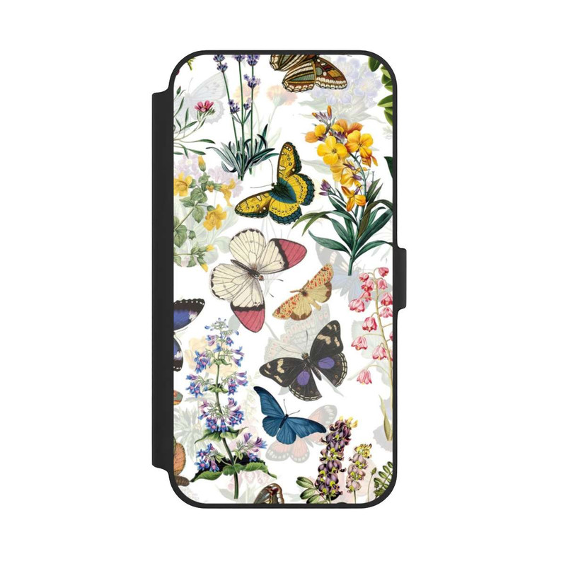 iPhone 14 Plus NIVOflip Field Flowers and Butterflies