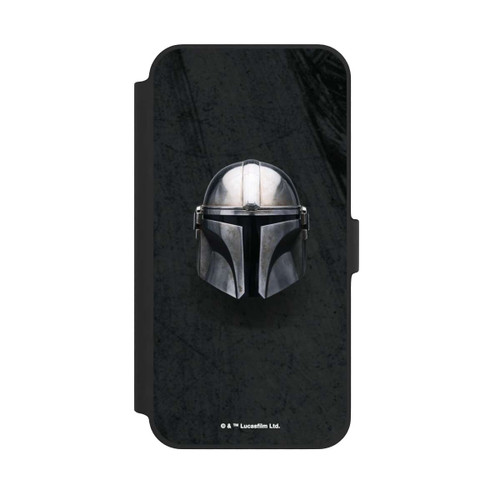 Apple iPhone 14 Plus NIVOflip Schwarzer Mandalorianer Helm