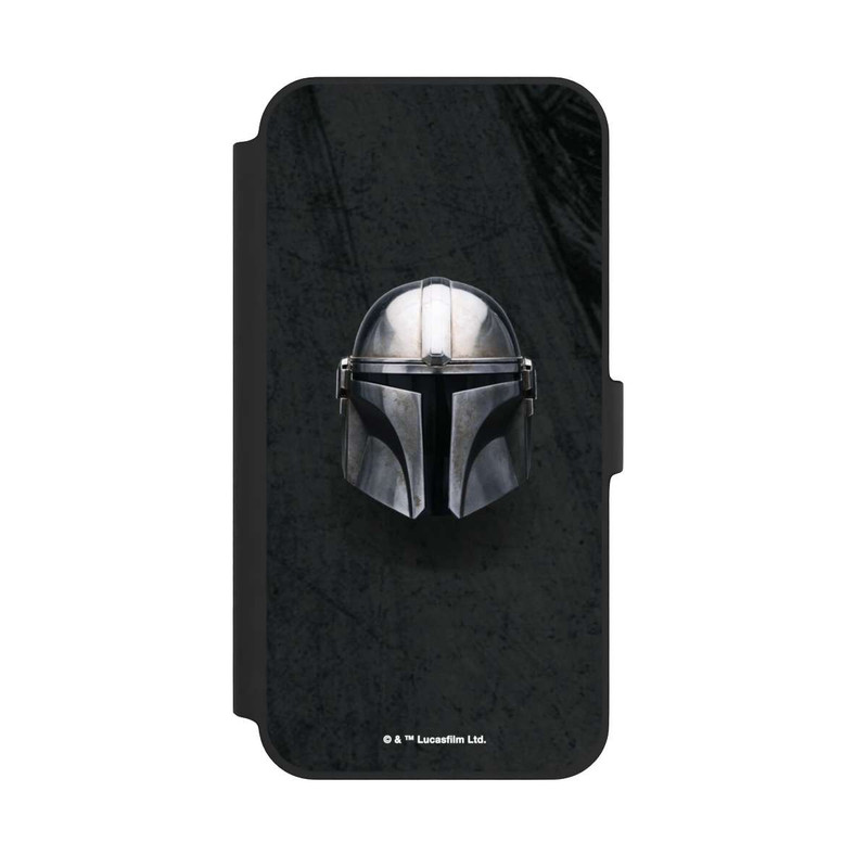 iPhone 14 Plus NIVOflip Schwarzer Mandalorianer Helm