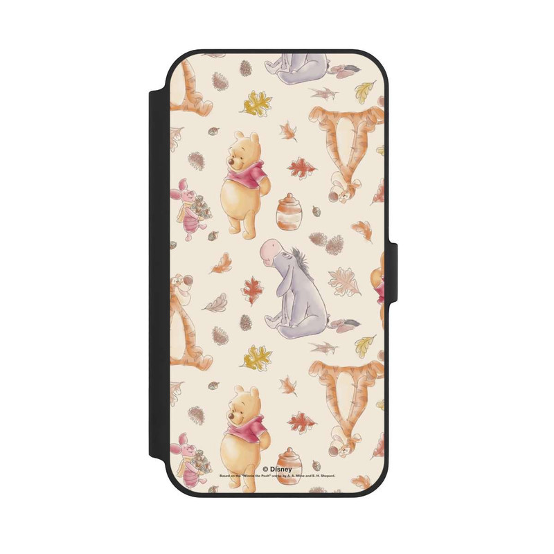 iPhone 14 Plus NIVOflip Winnie Puuh und Freunde Nostalgie-Muster