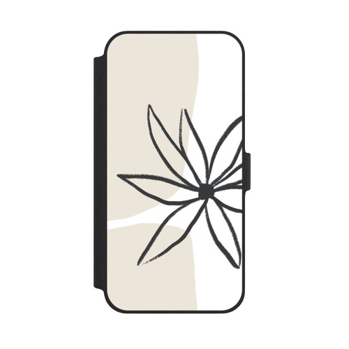 Apple iPhone 14 Plus NIVOflip Blume und Creme