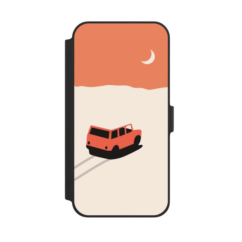 iPhone 14 Plus NIVOflip Auto in der Wüste
