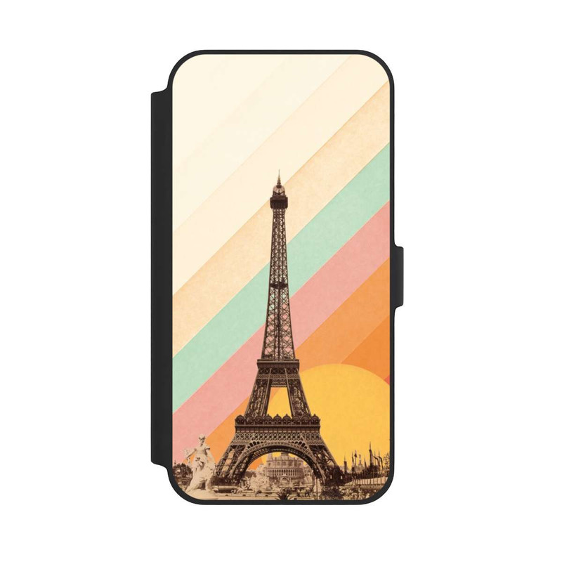 iPhone 14 Plus NIVOflip Eiffel Tower Rainbow