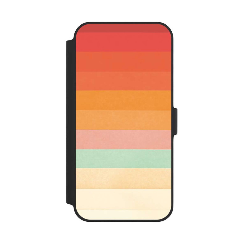 iPhone 14 Plus NIVOflip Regenbogen Chevrons II