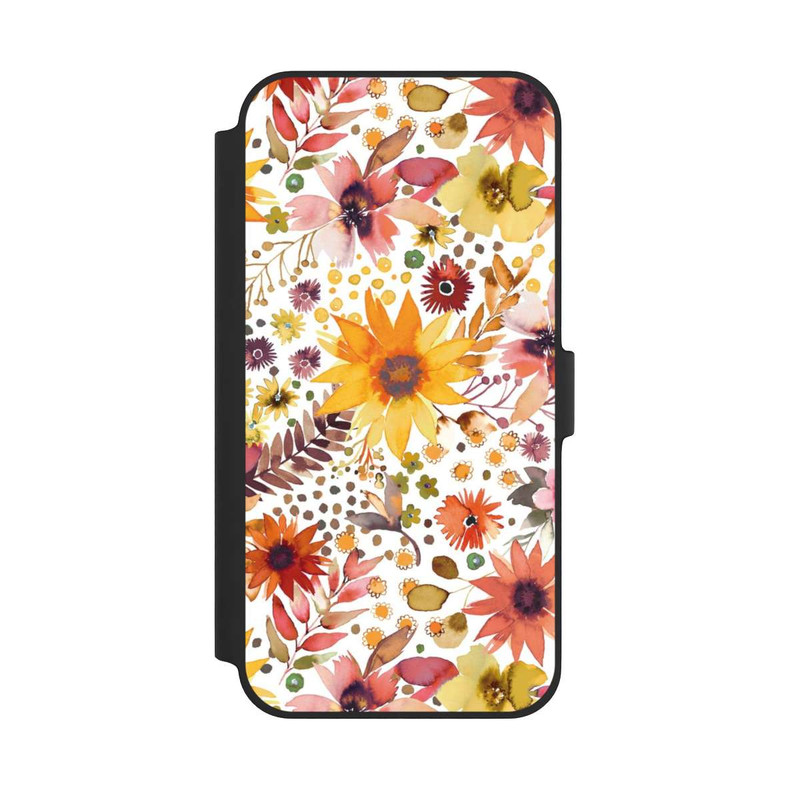 iPhone 14 Plus NIVOflip Fleurs d'aquarelle florale