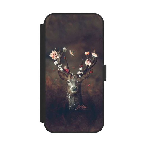 Apple iPhone 14 Plus NIVOflip Fauna Flora Hirsch