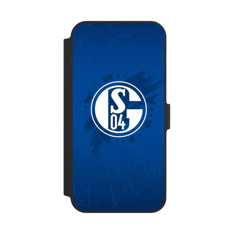 iPhone 14 Plus NIVOflip Schalke 04 Farbe Fleck Blau