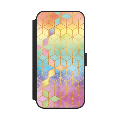 Apple iPhone 14 Plus NIVOflip Regenbogenwürfel