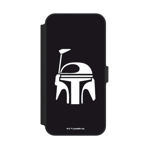 Apple iPhone 14 Plus NIVOflip Boba Fett Helm Schwarz